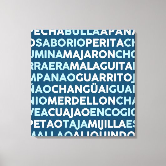 Malaguita Canvas Afdruk (Voorkant)