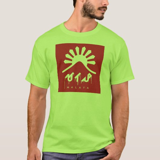 MALAIË - ONAFHANKELIJK - VRIJ T-SHIRT (Voorkant)