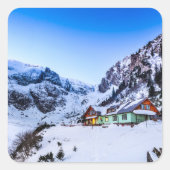 Malaiesti, Bucegi Vierkante Sticker (Voorkant)