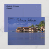Malaita Solomon Islands Briefkaart (Voorkant / Achterkant)