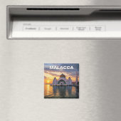 Malakka Straits Moskee Maleisië Magneet (Insitu (Vaatwasser))