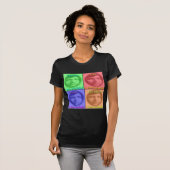 Malala Love Peace Education Equality T-shirt (Voorkant volledig)