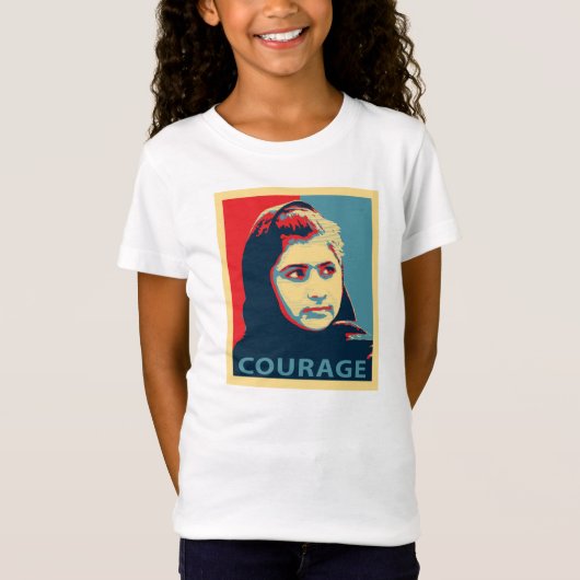 Malala Yousafzai - Afbeelding van Shirten van Cour T-shirt (Voorkant)