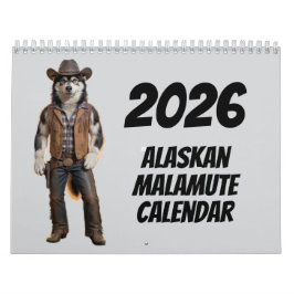 Malamute Calendar Kalender