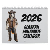 Malamute Calendar Kalender (Hoes)