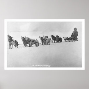 Malamute Chorus Alaska 1920 Poster