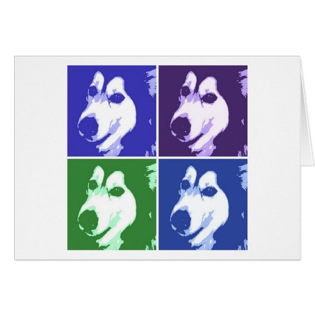 Malamute Dog (Voorkant Horizontaal)