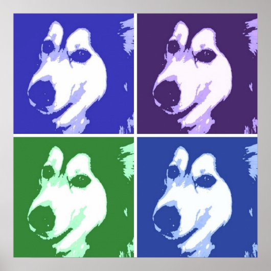 Malamute Dog Poster (Voorkant)