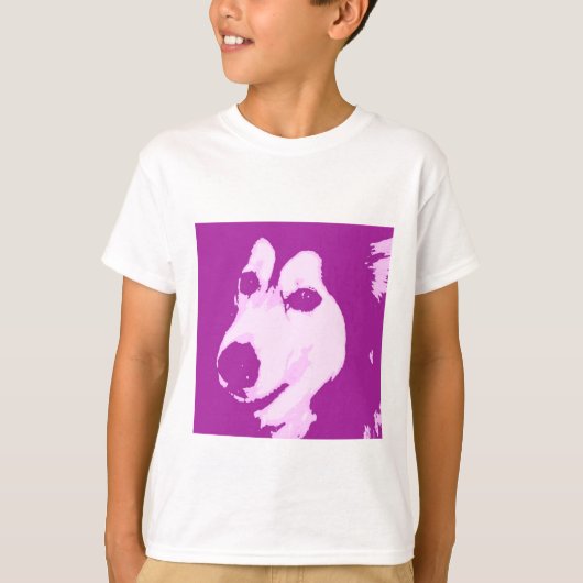 Malamute Dog T-shirt (Voorkant)