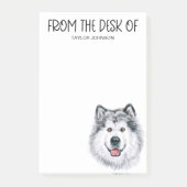 Malamute liefhebber post-it® notes (Voorkant)