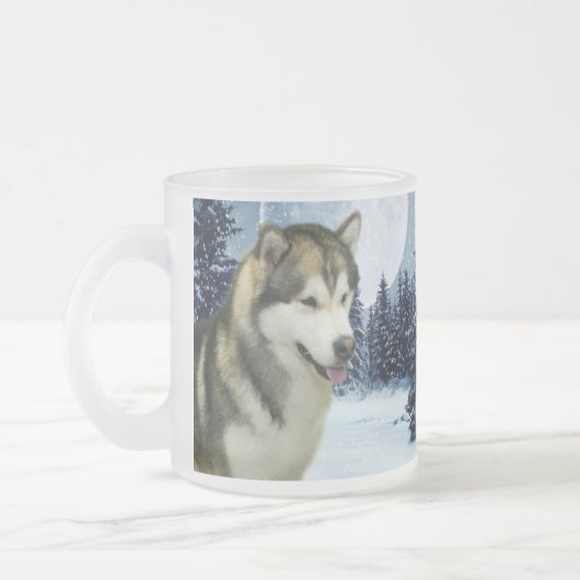 Malamute Matglas Koffiemok (Links)