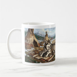 Malamute Moeder Versie 1 Koffiemok