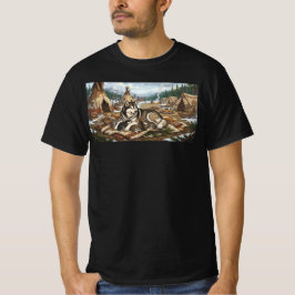 Malamute Moeder Versie 1 T-shirt
