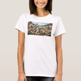Malamute Moeder Versie 1 T-shirt
