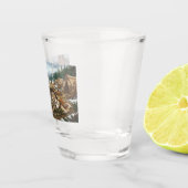 Malamute Moeder Versie 2 Shot Glas (Rechts)
