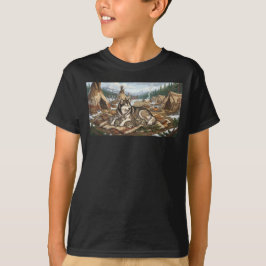 Malamute Moeder Versie 2   T-shirt