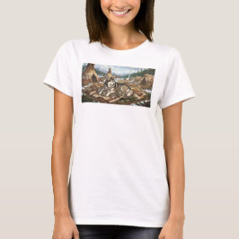 Malamute Moeder Versie 2   T-shirt
