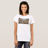 Malamute Moeder Versie 2 T-shirt (Voorkant volledig)