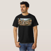 Malamute Moeder Versie 2 T-shirt (Voorkant volledig)