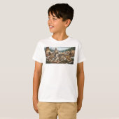 Malamute Moeder Versie 2 T-shirt (Voorkant volledig)