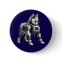 Malamute Robot Knop