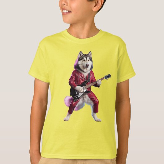 Malamute Rockster Kids T-Shirt (Voorkant)