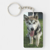 Malamute Sleutelhanger glimlachen (Voorkant)