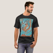 Malamute Snow Dog Husky Wolf T-shirt (Voorkant volledig)