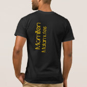 Malamutes eindigen nooit t-shirt (Achterkant)