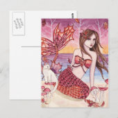 Malana - Autumn Mermaid Briefkaart (Voorkant / Achterkant)