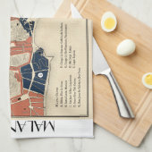 Malandros Rio-theehanddoek Theedoek (Quarter Fold)