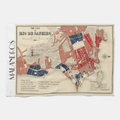 Malandros Rio-theehanddoek Theedoek (Horizontaal)