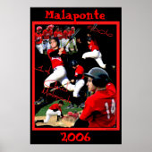 Malaponte Freshman Baseball Poster (Voorkant)