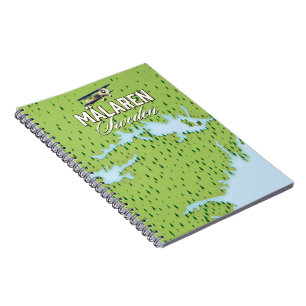 Mälaren Zweden Notitieboek