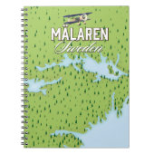 Mälaren Zweden Notitieboek (Voorkant)