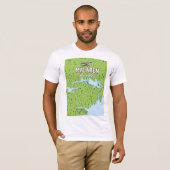 Mälaren Zweden T-shirt (Voorkant volledig)
