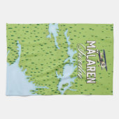 Mälaren Zweden Theedoek (Horizontaal)