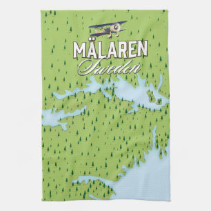 Mälaren Zweden Theedoek