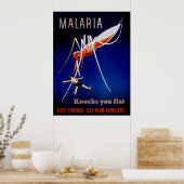Malaria doodt poster (Keuken)