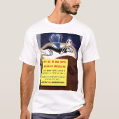 Malaria Mosquito T-shirt (Voorkant)