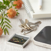 Malaria Sleutelhanger (Zijkant)