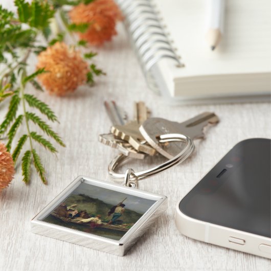 Malaria Sleutelhanger (Zijkant)