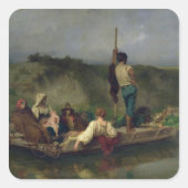 Malaria Vierkante Sticker (Voorkant)