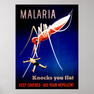  Malaria weet je griet Poster