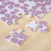 Malariële bloedcellen legpuzzel (Zijkant)