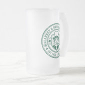 Malarkey & Shenanigans Beer Club St. Patrick's Day Matglas Bierpul (Voorkant rechts)