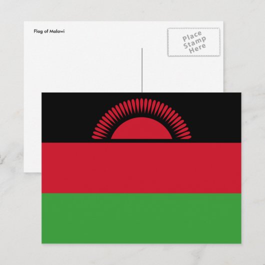 malawi briefkaart (Voorkant / Achterkant)