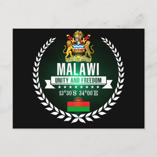 Malawi Briefkaart (Voorkant)