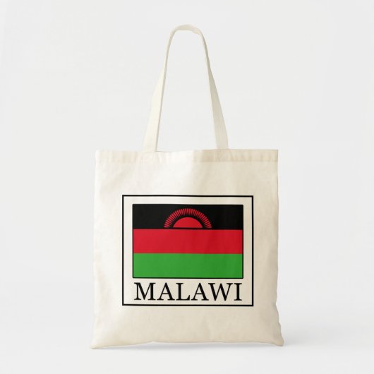 Malawi canvas tas (Voorkant)