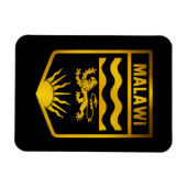 Malawi Emblem Magneet (Horizontaal)